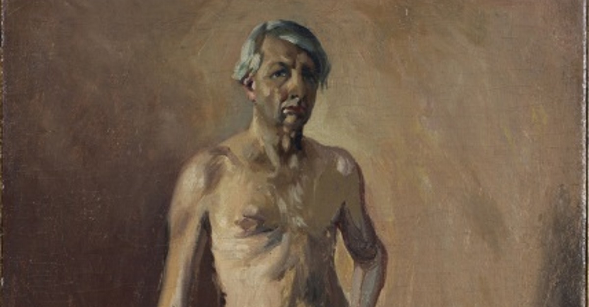 GIORGIO DE CHIRICO Autoritratto (Autoritratto nudo) 1945 Fondazione Giorgio e Isa De Chirico