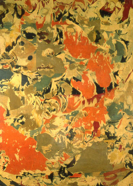 Mimmo Rotella, A strappo deciso, 1960 Mimmo Rotella, A strappo deciso, 1960