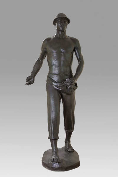 Ercole Drei, Il Seminatore, 1937, bronzo