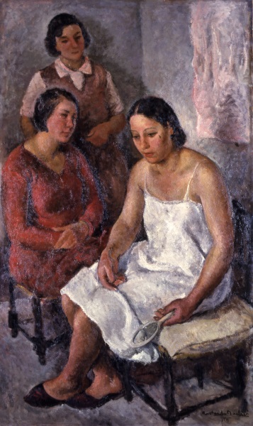 Contardo Barbieri, Mattino, 1930, olio su tela Contardo Barbieri, Mattino, 1930, olio su tela