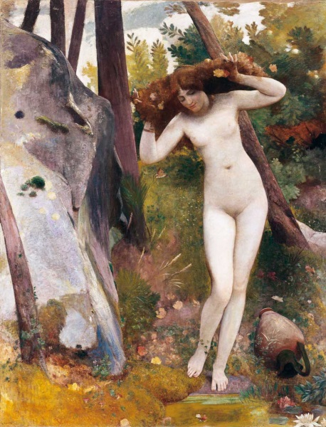 Alla Fonte. La Ninfa del Bosco
