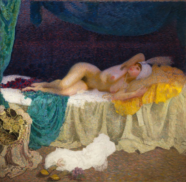 Camillo Innocenti, La sultana, 1913, olio su tela Camillo Innocenti, La sultana, 1913, olio su tela