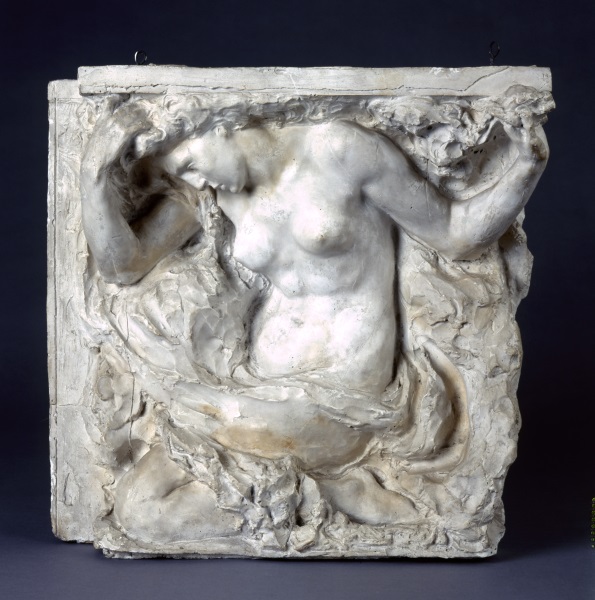 Attilio Selva, Figura femminile (Cariatide), 1914, gesso Attilio Selva, Figura femminile (Cariatide), 1914, gesso