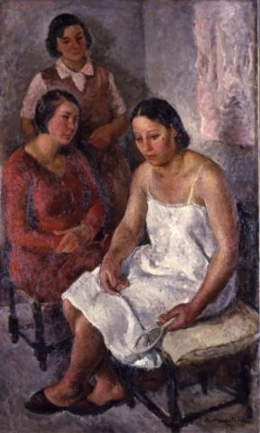 Contardo Barbieri, Mattino, 1930, olio su tela