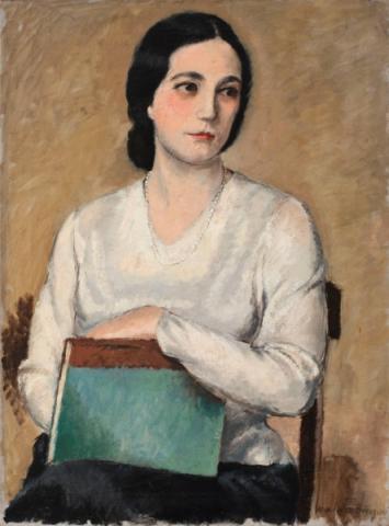 Wanda Coen Biagini, Ritratto di Maria Bellonci, 1931-1932