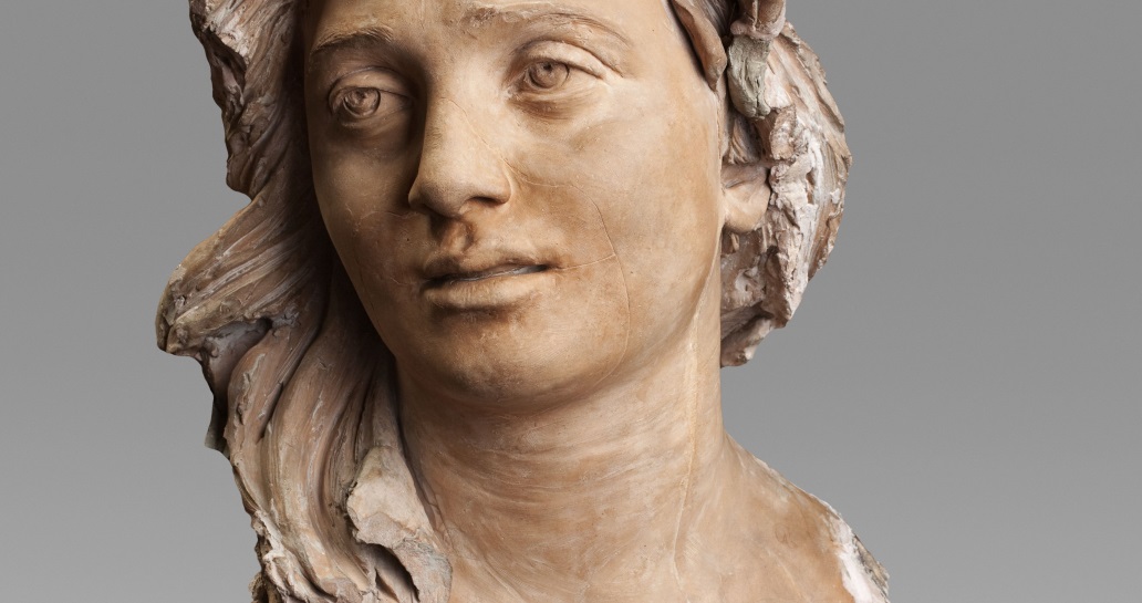 Vincenzo Gemito, Ritratto di Anna Gemito, 1886, terracotta e creta-particolare