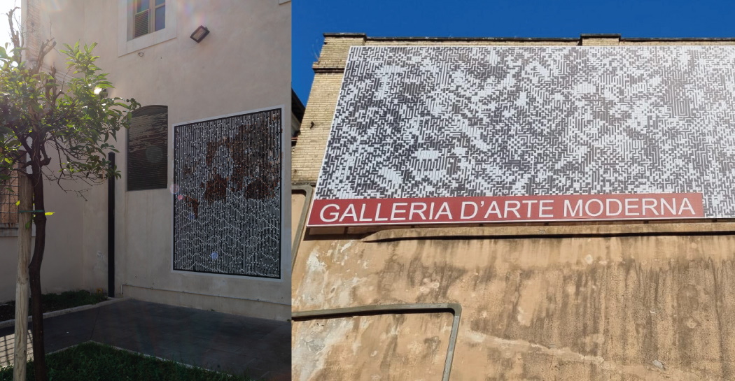 StenLex. Rinascita - Intervento artistico site specific e stendardo urbano StenLex. Rinascita - Intervento artistico site specific e stendardo urbano