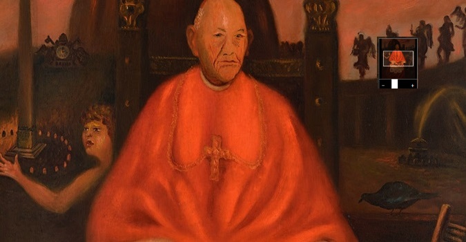 Il Cardinal Decano di Scipione-1930-olio su tela-117x133
