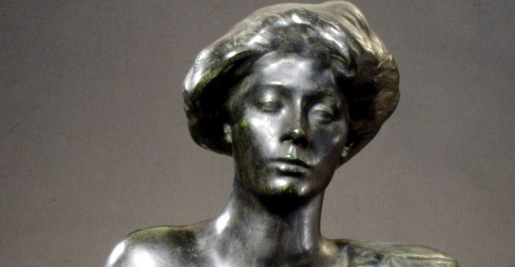 Dettaglio dell'opera Busto di Signora di Rodin Dettaglio dell'opera Busto di Signora di Rodin
