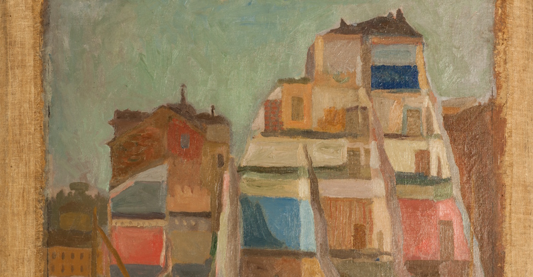 Mario Mafai, Demolizioni di Via Giulia, 1936 Mario Mafai, Demolizioni di Via Giulia, 1936