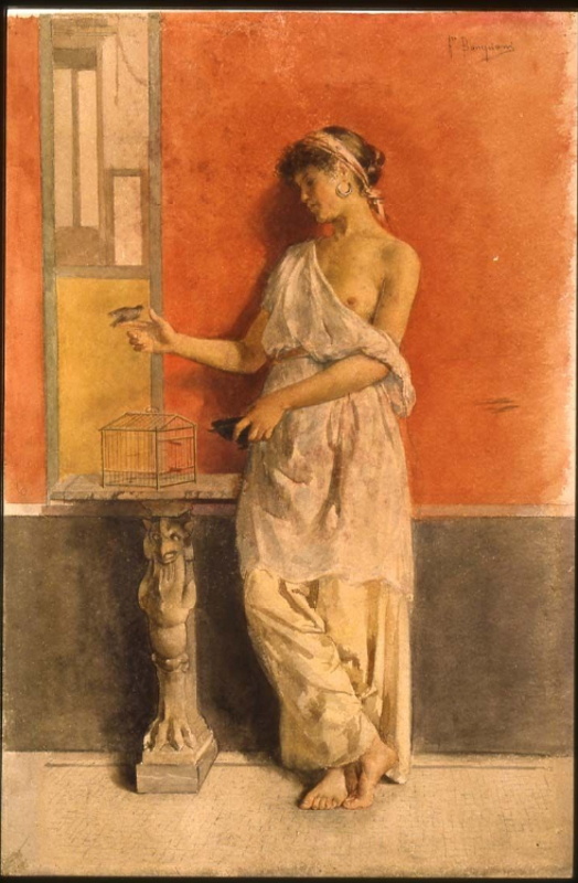 Augusto Bompiani, Figura pompeiana, 1901 Augusto Bompiani, Figura pompeiana, 1901