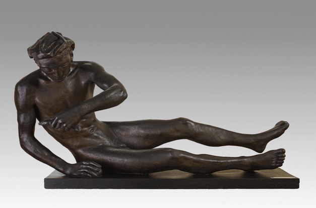 Dino Basaldella Pescatore d’anguilla, 1934