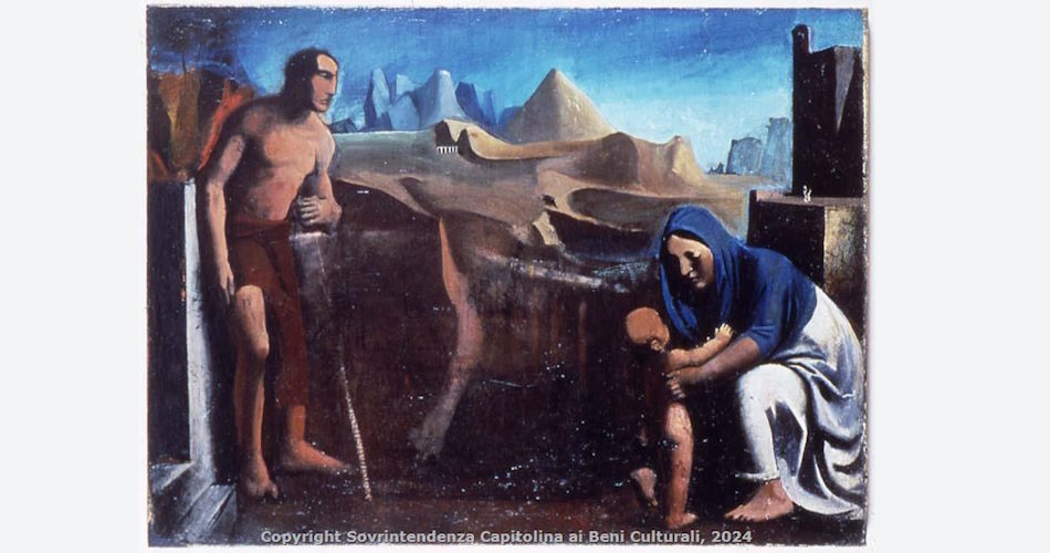 La famiglia, Mario Sironi, 1927-28 La famiglia, Mario Sironi, 1927-28