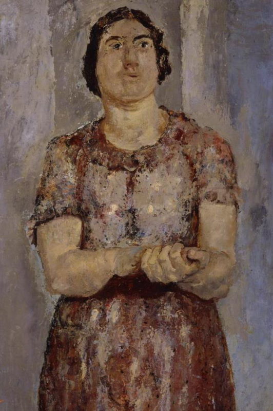 Fausto Pirandello, Figura meravigliata, 1934 Fausto Pirandello, Figura meravigliata, 1934