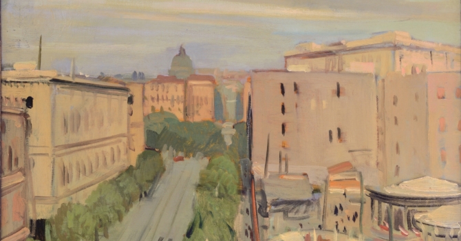 Amerigo Bartoli Natinguerra, Via Crescenzio, ante 1927 Amerigo Bartoli Natinguerra, Via Crescenzio, ante 1927