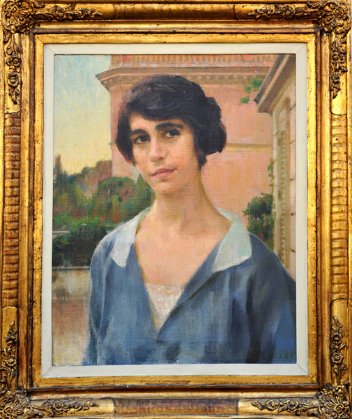 Ritratto di Annina Levi della Vida, olio su tela, 1930-1940