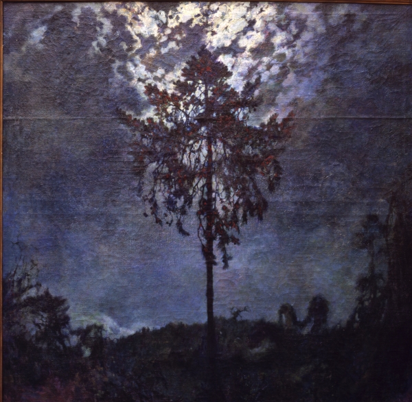 Antonio Discovolo, La ninfa addormentata (1921), olio su tela