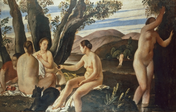 Felice Carena, Serenità, 1925, olio su tela