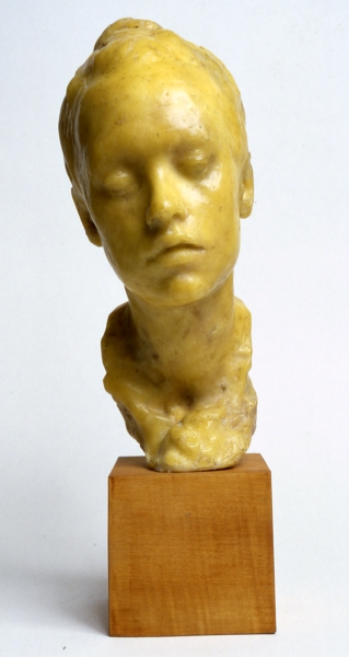 Renata Cuneo, Ritratto di bimba, 1941-1943, cera