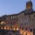 Veduta notturna dei Mercati di Traiano verso via Biberatica