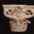 Capitelli di semicolonna con delfini accoppiati ai lati di un tridente, I secolo d.C. Marmo bianco Roma, scavi per la realizzazione della rampa di accesso al parcheggio del Gianicolo (1999). Roma, Museo Nazionale Romano, Palazzo Altemps (inv. 475830 e inv. 475838)