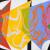 Francesco del Drago "Febbraio 1991" acrilico su tela 162x292cm 