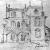 Villa Romana, 1934 circa, matita su carta, cm. 15,2 x 16,7, inv. D68 