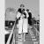 AUDREY HEPBURN ARRIVA A CIAMPINO - 1958 Elio Sorci © Camera Press/Photomasi