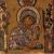 Madre di Dio Odigitria (di Šuja) con santi sullo sfondo Seconda metà del XVII secolo 70 × 59 cm Legno, tempera Museo dell’icona russa