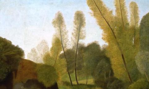 Paesaggio (Toscana Monte Amiata), 1934, olio su tela, inv. AM 1031