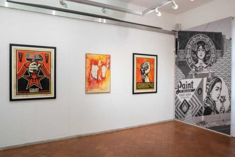 Allestimento Shepard Fairey 5