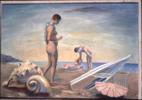 Mario Tozzi - In riva al mare, 1935