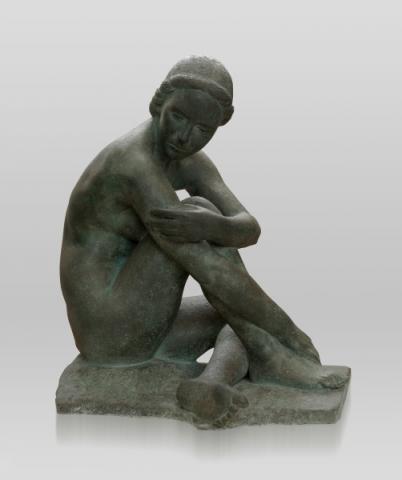 Attilio Torresini, Bagnante, 1934-1936, bronzo