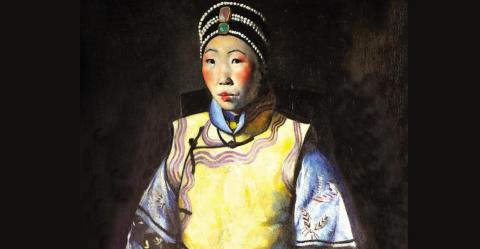 Primo Conti - Siao Tai Tai / La Cinese (particolare)