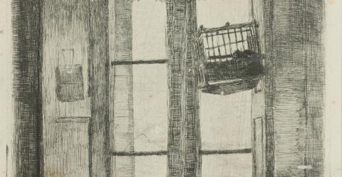 Luigi Bartolini, La finestra del solitario, 1925 ca.