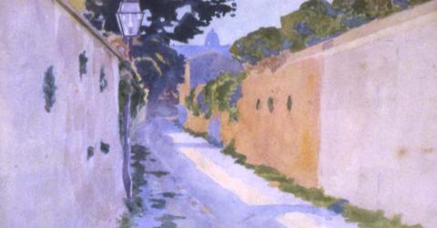 Pompeo Fabri, Via di Porta Latina, 1915 