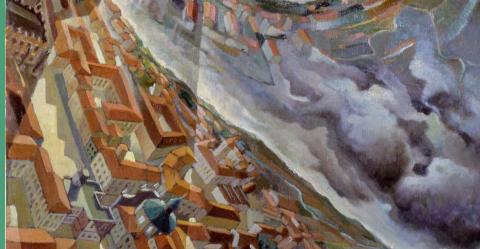 Vite orizzontale, Tullio Crali, 1938 Vite orizzontale, Tullio Crali, 1938