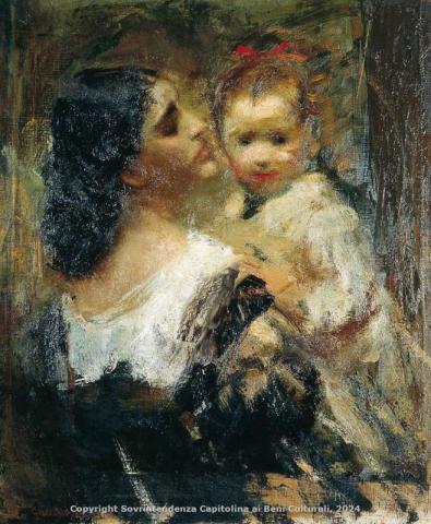 Pietro Gaudenzi, Affetti – Maternità, 1916