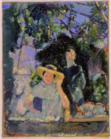 Armando Spadini, Sotto la pergola,1914 Armando Spadini, Sotto la pergola,1914