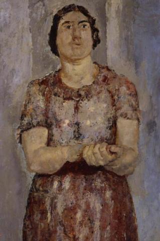 Fausto Pirandello, Figura meravigliata, 1934 Fausto Pirandello, Figura meravigliata, 1934