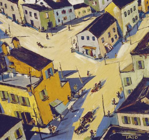 Guglielmo Sansoni (Tato), Sensazione di volo – 1° tempo, 1929 Guglielmo Sansoni (Tato), Sensazione di volo – 1° tempo, 1929