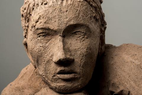 Arturo Martini, Il Pastore (1930), particolare, terracotta, Roma, Galleria d’Arte Moderna (© Istituto Superiore per la Conservazione ed il Restauro/fotografia di Edoardo Loliva 2015)