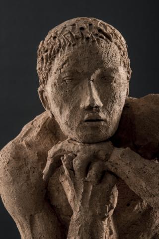 Arturo Martini, Il Pastore (1930), particolare, terracotta, Roma, Galleria d’Arte Moderna (© Istituto Superiore per la Conservazione ed il Restauro/fotografia di Edoardo Loliva 2015)