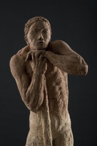 Arturo Martini, Il Pastore (1930), particolare, terracotta, Roma, Galleria d’Arte Moderna (© Istituto Superiore per la Conservazione ed il Restauro/fotografia di Edoardo Loliva 2015)