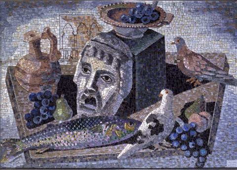 Gino Severini, Composizione, 1933 ca., mosaico
