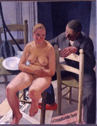 Felice Casorati, Susanna, 1929 ca., olio su tela